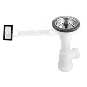 Artic Vanne 1/2´´ Avec Trop-plein Et Siphon Grey One Size
