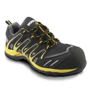 Workfit Chaussures De Sécurité Trail Esd Yellow / Black EU 44