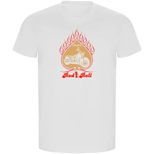 Kruskis Camiseta De Manga Corta Rod Roll Eco White M