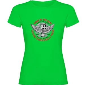 Kruskis Camiseta De Manga Corta Wings Of Road Light Green 2XL