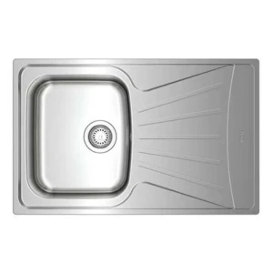 Teka Fregadero Con Escurridor Starbright 45 E-xp 1c 1e D Grey One Size