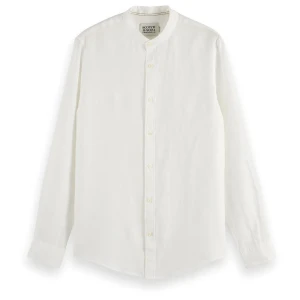 Scotch & Soda Chemise à Manches Longues 179189 Off White 2XL Homme