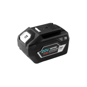 Vatton Pila De Linterna 6ah 20v Black One Size