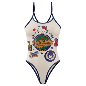 Otso Maillot De Bain Hello Kitty Cheerleading