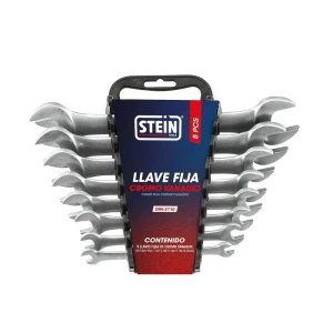 Stein Clé à Fourche Din-3110 8 Pieces Set Grey One Size