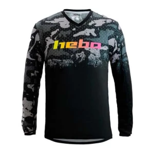 Hebo Maillot De Manga Larga Pro Trial V Kamu Black 4 Años