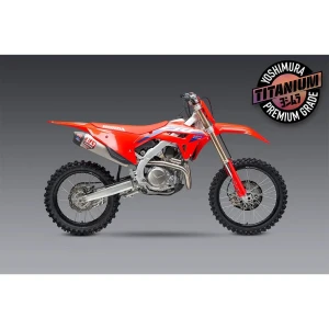 Yoshimura Usa Sistema De Escape Completo No Homologado Signature Series Rs-12 Honda Crf450r/rx 21-24 Black / Silver Not Homologated