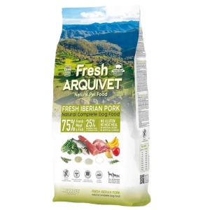 Arquivet Comida Húmeda Para Perros De Cerdo Ibérico Fresco Y Pescado 10 Kg Multicolor One Size