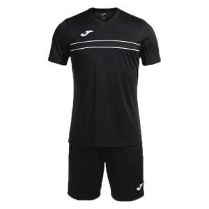 Joma Ensemble à Manches Courtes Victory Black / White XL Homme