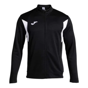Joma Sweat-shirt à Zip Winner Iii Black / White 5-6 Années Garçon