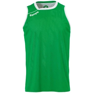 Kempa T-shirt Sans Manches Player Reversible Green / White 140 cm Garçon,Fille