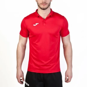 Joma Polo De Manga Corta Hobby Red M