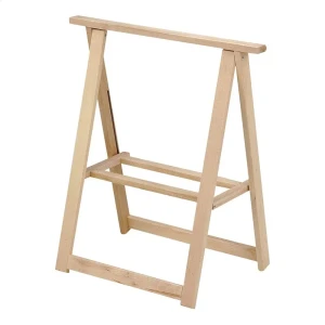 Wellhome Grand Chevalet En Hêtre 83 Cm Natural One Size