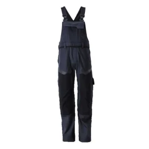 Mascot Pechera Y Tirantes Con Rodilleras Y Elástico Dark Navy Blue / High Visibility Yellow 54