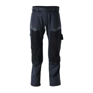 Mascot Pantalones Con Rodilleras Y Zonas Elásticas Dark Navy Blue / High Visibility Yellow / Yellow 49