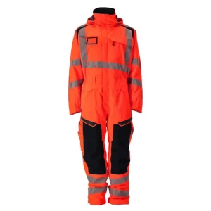 Mascot Buzo De Invierno Con Rodilleras High Visibility Red / Dark Anthracite XS
