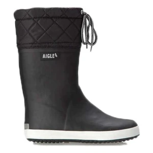 Aigle Bottes De Pluie Nb1132 Giboulee 2 Noir / White EU 22 Garçon,Fille