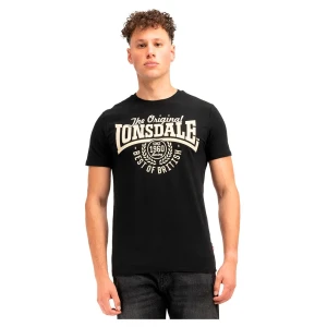 Lonsdale T-shirt à Manches Courtes Bethersden Black S