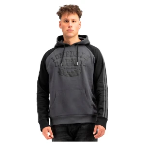 Lonsdale Sweat à Capuche Linnfoots Anthracite / Black L