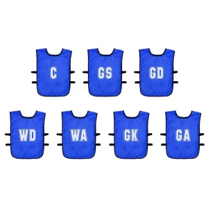 Precision Gilets D´entraînement De Netball 7 Unités Royal Kids male
