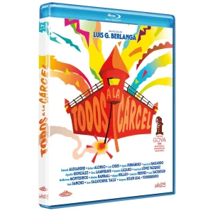 Divisa Blu-ray Todos A La Cárcel Multicolor One Size unisex