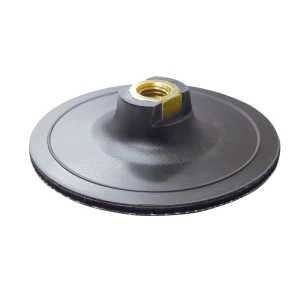 Edelco Base Autoadhesiva Para Lijadora Pgg Grip 125 Mm Black One Size