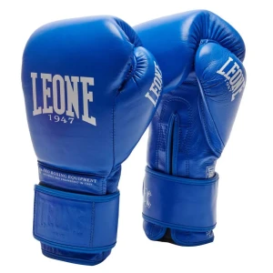 Leone1947 Gants De Boxe En Cuir Synthétique The Greatest Blue 12 oz
