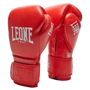 Leone1947 Gants De Boxe En Cuir Synthétique The Greatest Red 16 oz