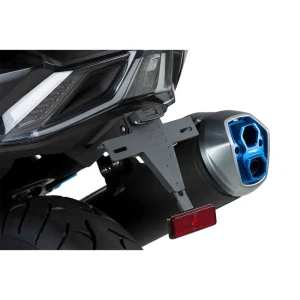 Puig Portamatrícula Kymco Ak550 17-18 Black One Size