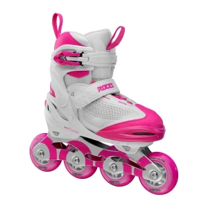 Roces Patins à Roues Alignées Pour Enfants Moody X Tif White / Pink EU 36-40 Fille