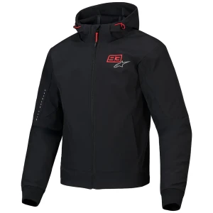 Alpinestars Sudadera Con Cremallera Mm93 Radium Tech Black / Bright Red XL