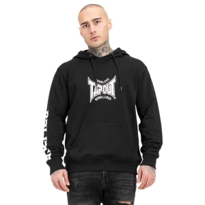 Tapout Sweat à Capuche B3li3ve Black / White L