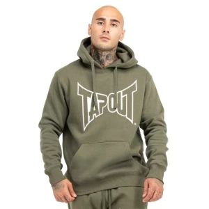 Tapout Sweat à Capuche Lifestyle Basic Olive / Ecru L