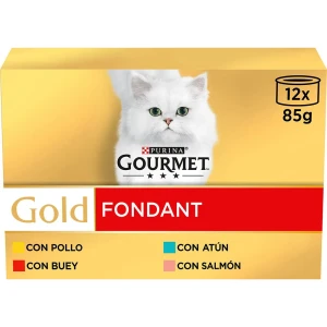 Purina Aliment Humide Gourmet Pour Chat 12x85g Or 8 Unités Multicolor One Size