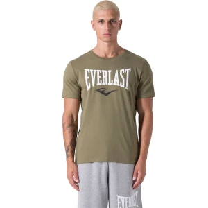 Everlast T-shirt à Manches Courtes Fitted Logo Military L