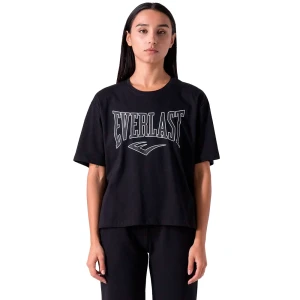 Everlast T-shirt à Manches Courtes Oversize Logo Black M
