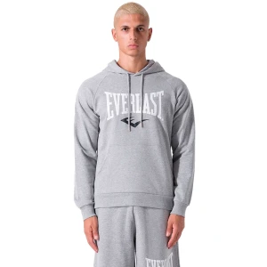 Everlast Sweat-shirt Unbrushed Fleece Logo Grey Melange S