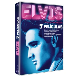 Paramount Dvd Elvis Presley Colección 7 Películas Multicolor One Size unisex