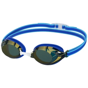 Speedo Gafas De Natación Para Niños Vanquisher 3.0 Mirror Cobalt Pop / Cobalt / Gold Mirror One Size