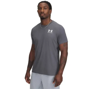Under Armour T-shirt à Manches Courtes Heatgear Fitted Castlerock / White XL