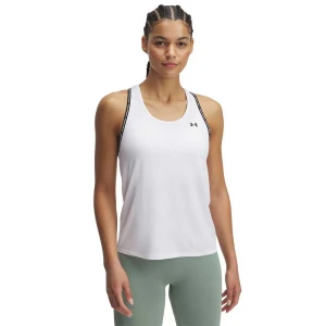 Under Armour T-shirt Sans Manches Tech Knockout White / Black M