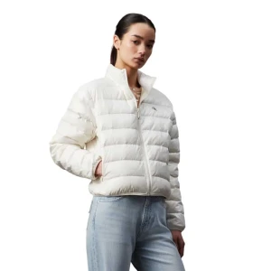 Calvin Klein Veste Ul Down Shine Ivory L Femme