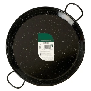 San Ignacio Sartén Para Paella X La Dehesa Enameled 38 Cm Black One Size