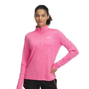 Under Armour Sweat à Demi-zip Tech Twist Super Pink / White M