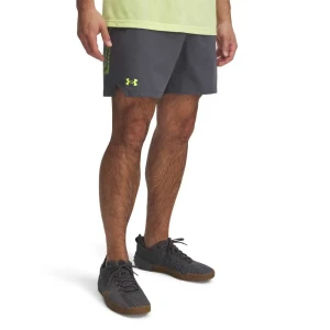 Under Armour Short Vanish Woven 6´´ Graphic Castlerock / High Vis Yellow XL