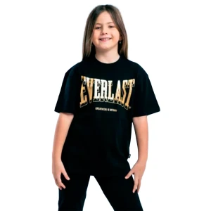 Everlast T-shirt à Manches Courtes Lfs Fw Gold Gold 14 Années Fille