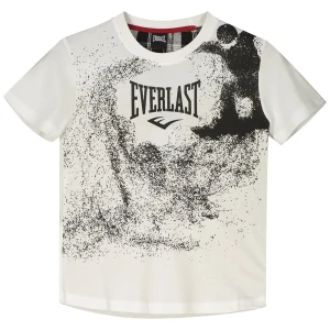 Everlast T-shirt à Manches Courtes Lfs Fw Scottish Off White 14 Années Garçon
