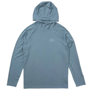 Salty Crew Rash Guard Manches Longues Mariner Hood Tech Pilot Blue XL Homme