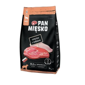 Pan Miesko Ternera Con Comida Para Perros De Pavo Xs 9kg Multicolour 9kg