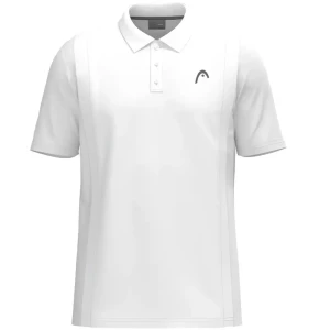 Head Racket Polo De Manga Corta Club 25 Tech White L